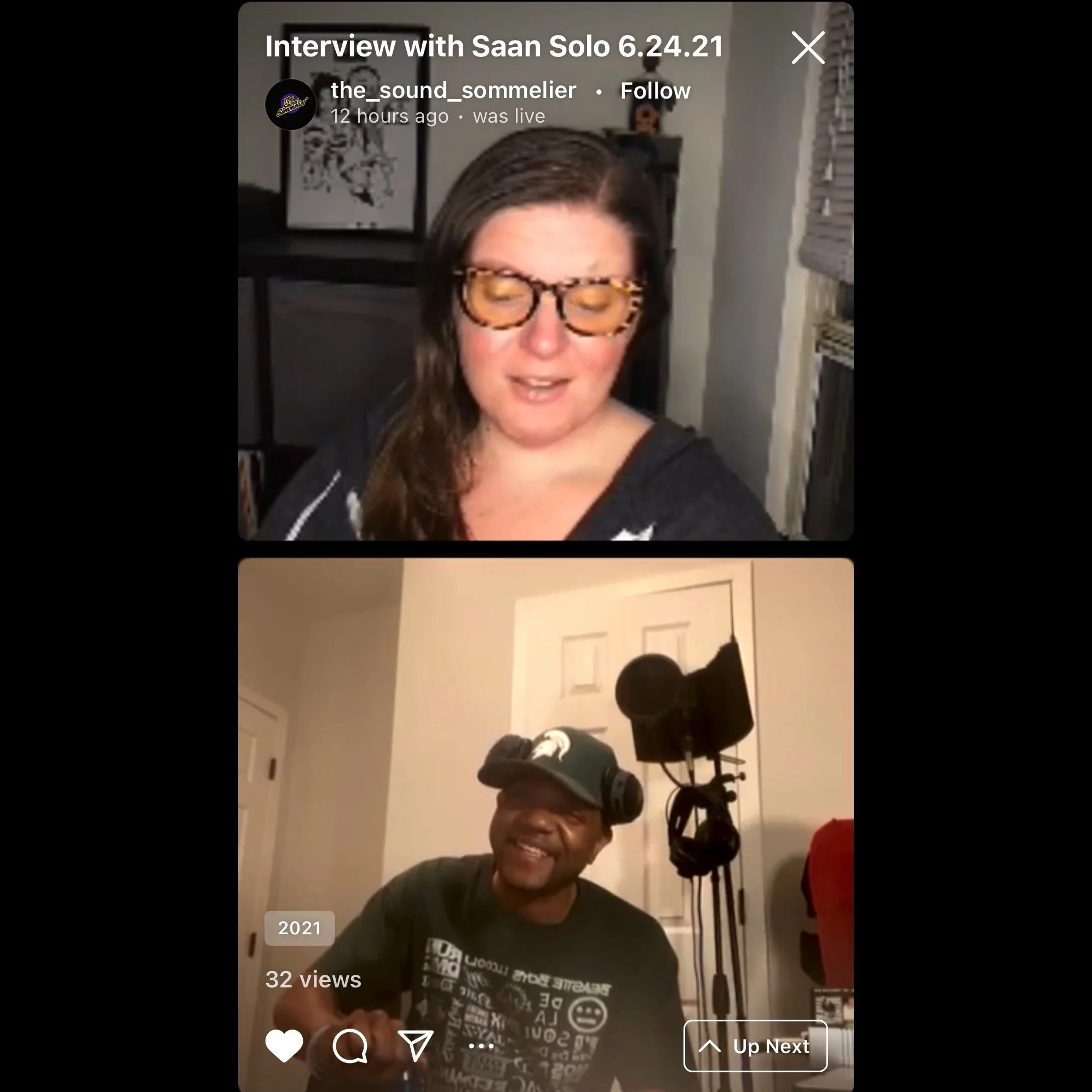 Did You See It?!: saan solo Interview With The Sound Sommelier