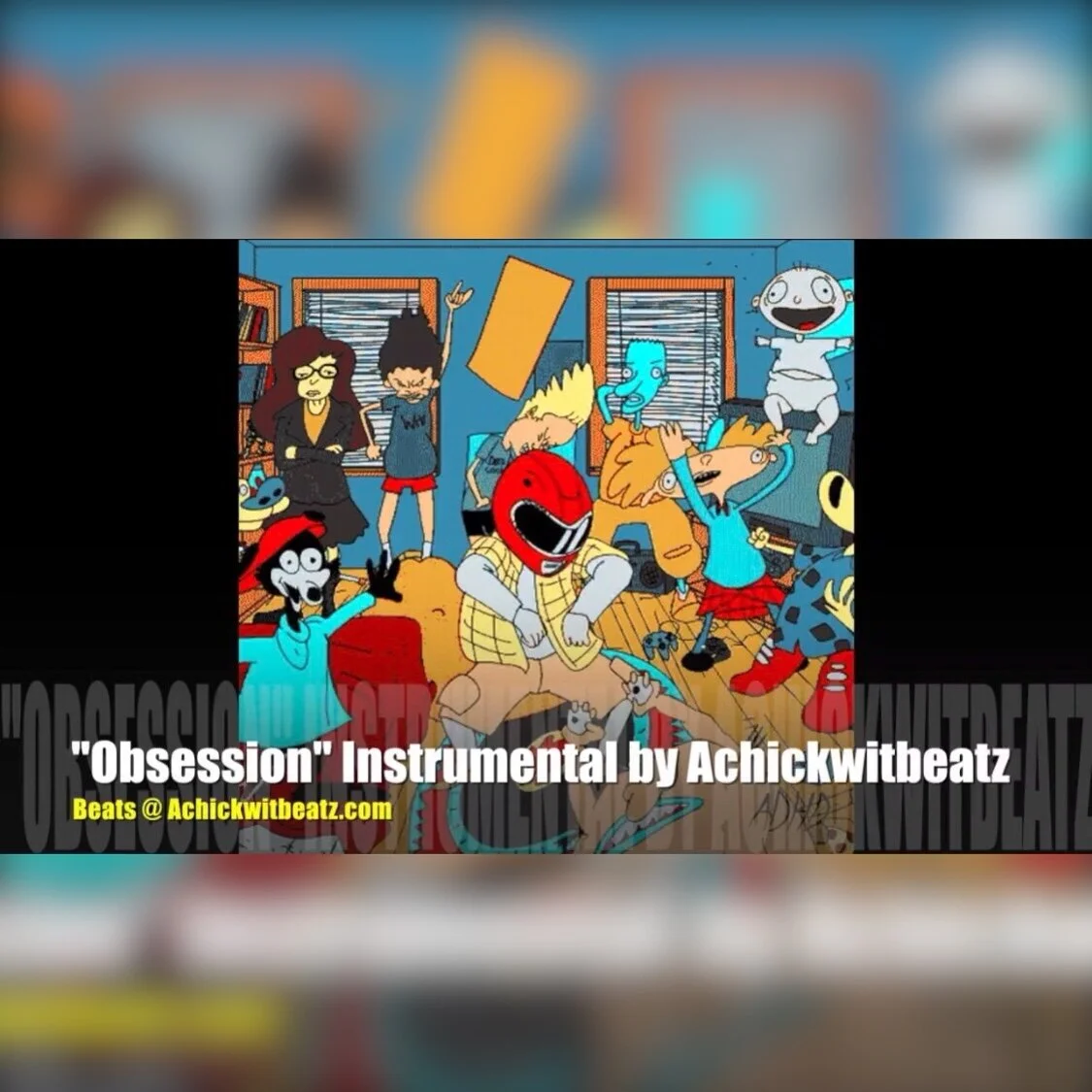 "Obsession" Instrumental by Achickwitbeatz 