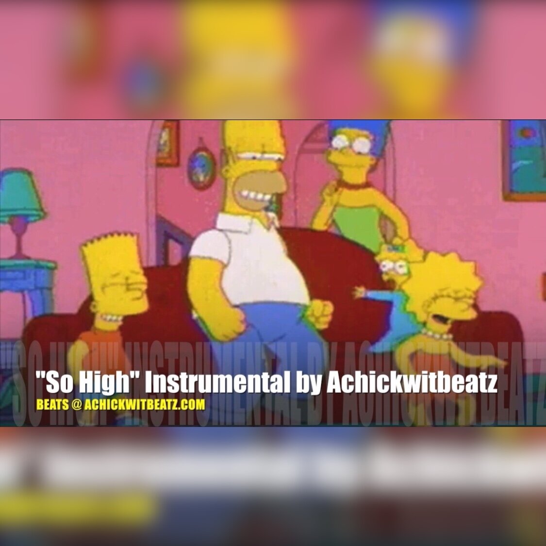 "So High" Instrumental by Achickwitbeatz