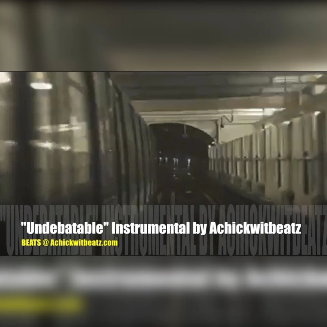 "Undebatable" Instrumental by Achickwitbeatz