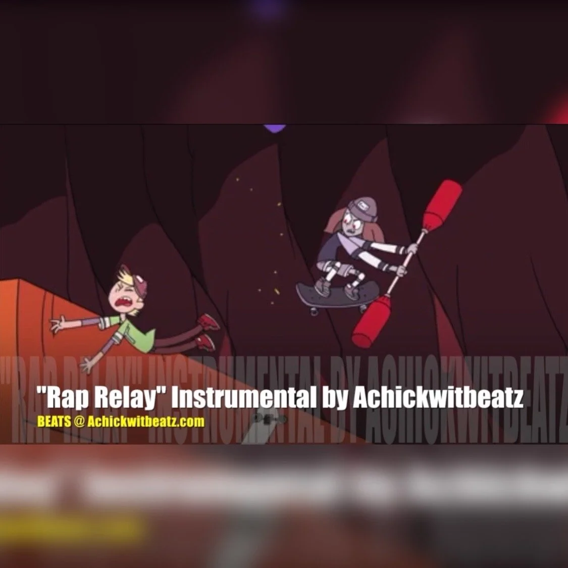 "Rap Relay" Instrumental by Achickwitbeatz