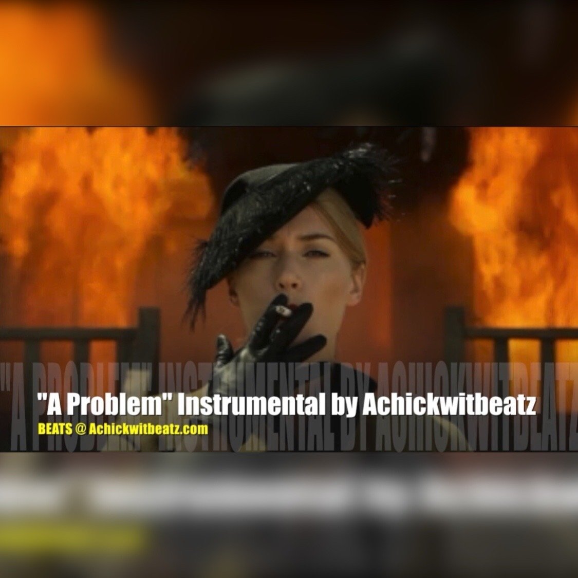 "A Problem" Instrumental by Achickwitbeatz