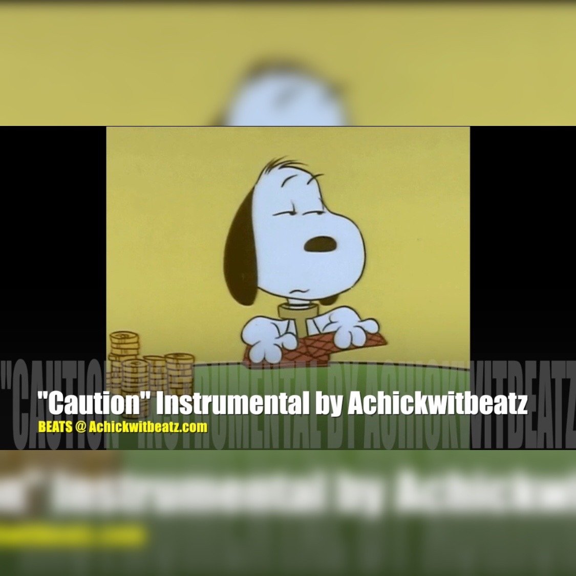 "Caution" Instrumental by Achickwitbeatz