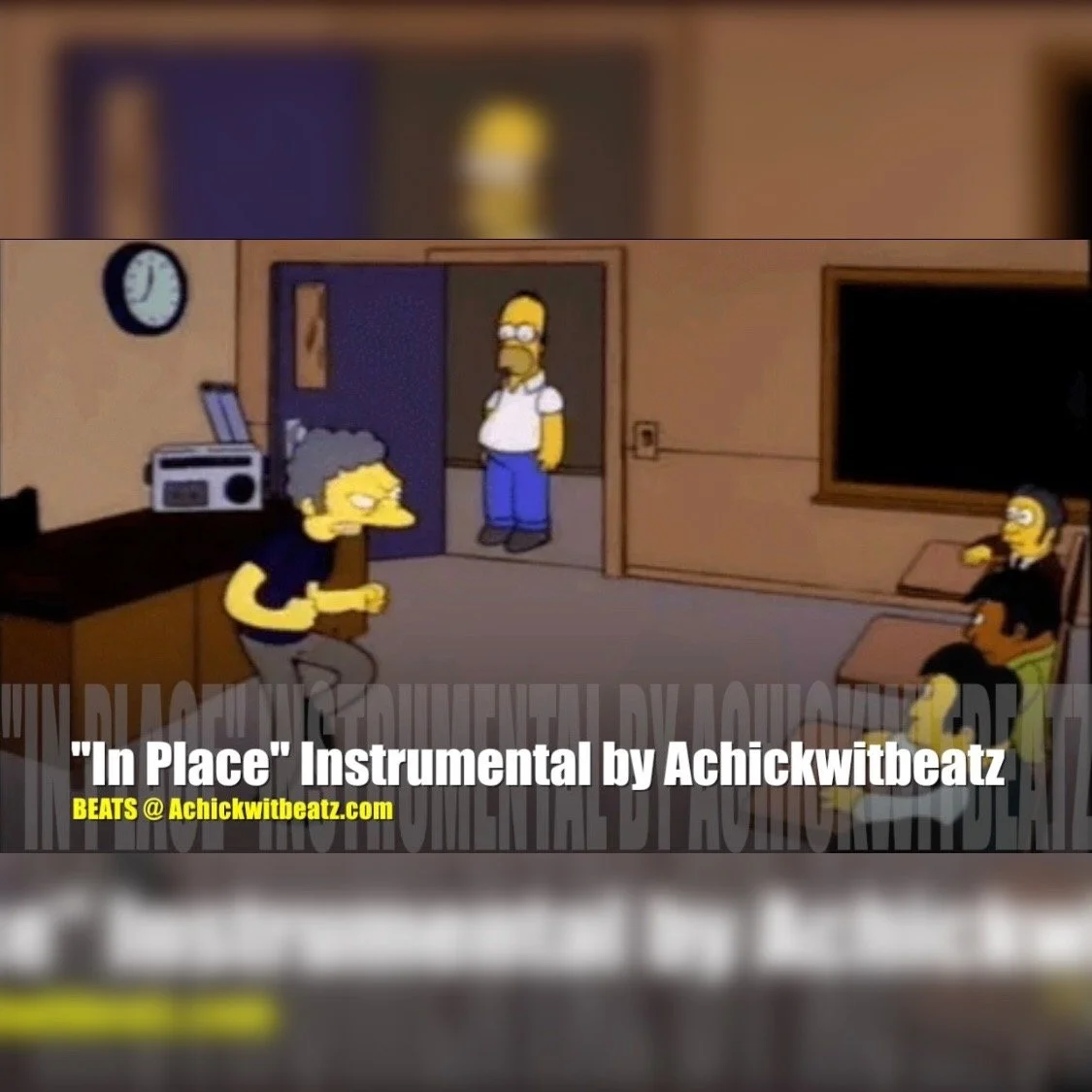 "In Place" Instrumental by Achickwitbeatz