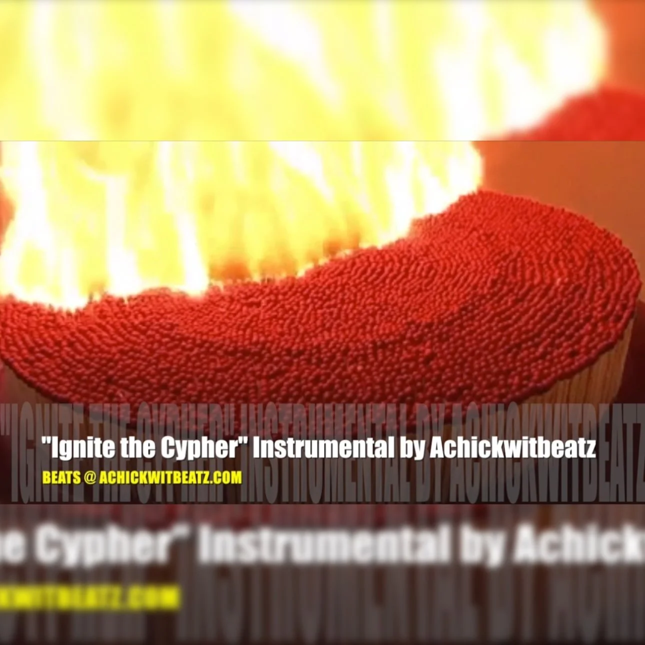 "Ignite the Cypher" Instrumental by Achickwitbeatz