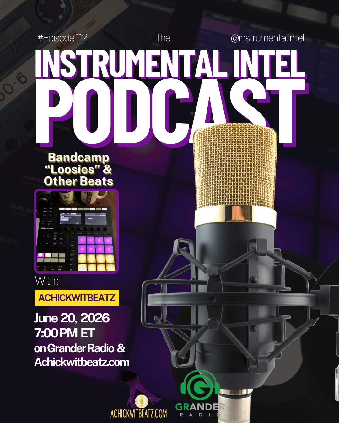 Instrumental Intel - Ep 112 Bandcamp Loosies &amp; Other Beats (6-20-26)