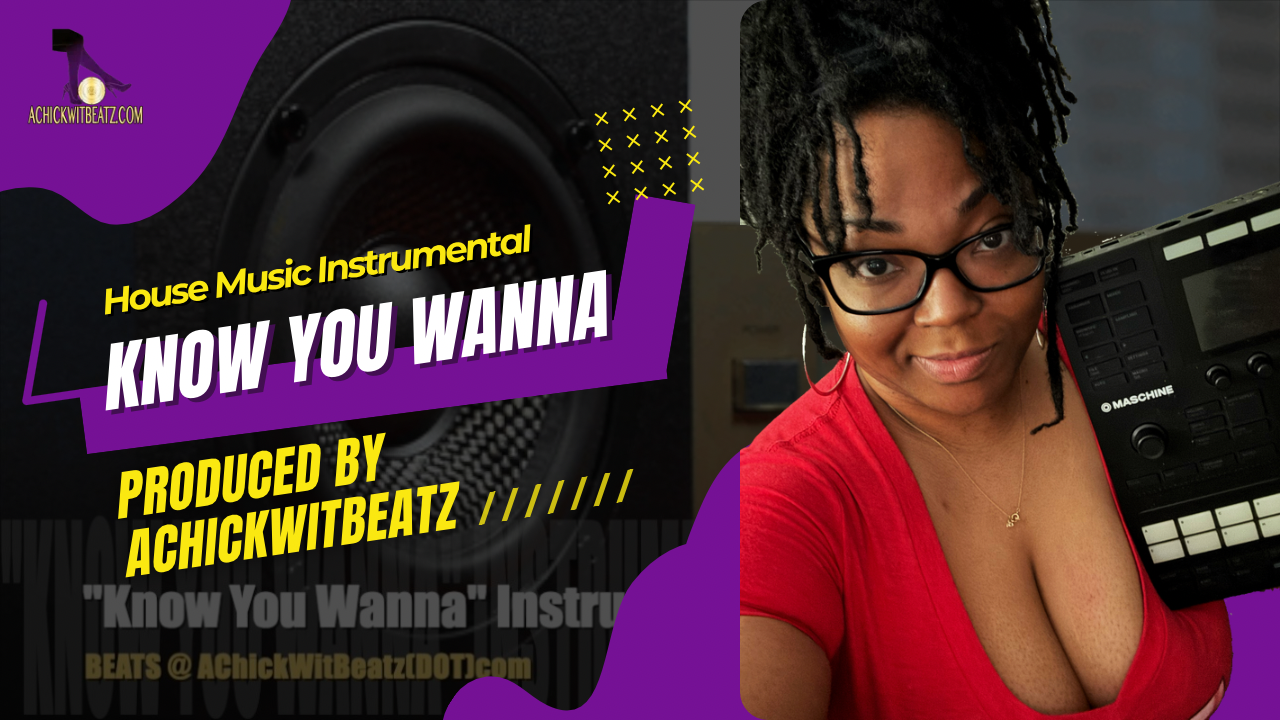 "Know You Wanna" Instrumental by Achickwitbeatz