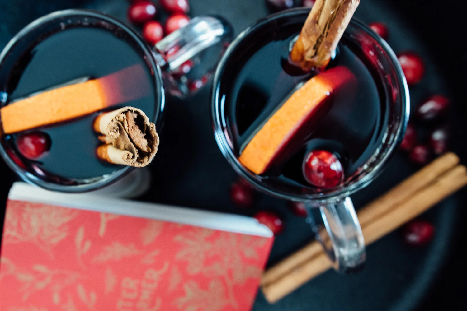 Make mulled wine for some extra holiday cheer!