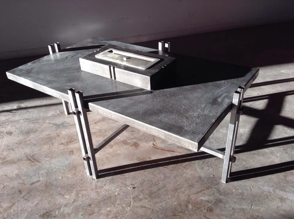 Steel+Concrete Table