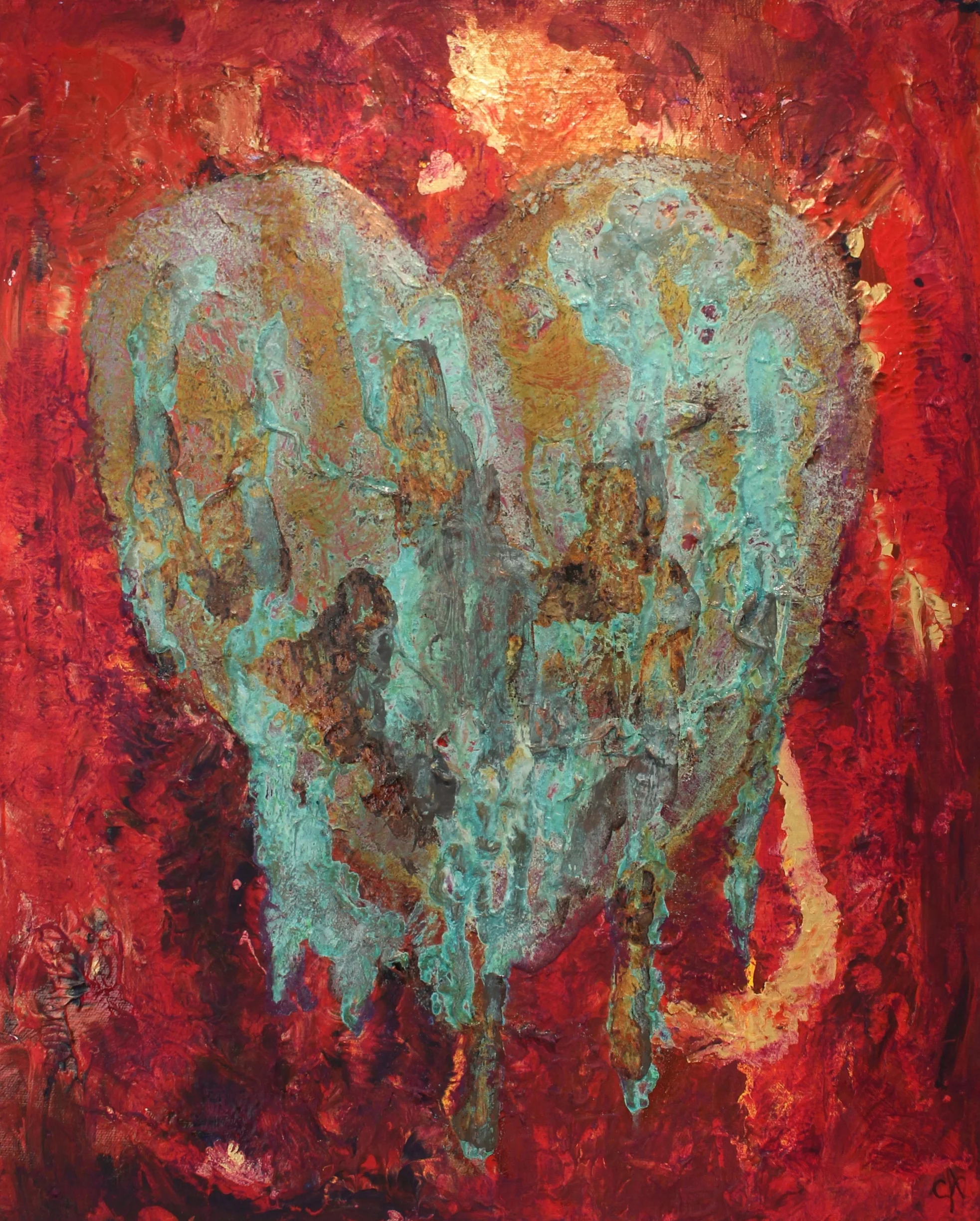 "Rusted Heart #1"