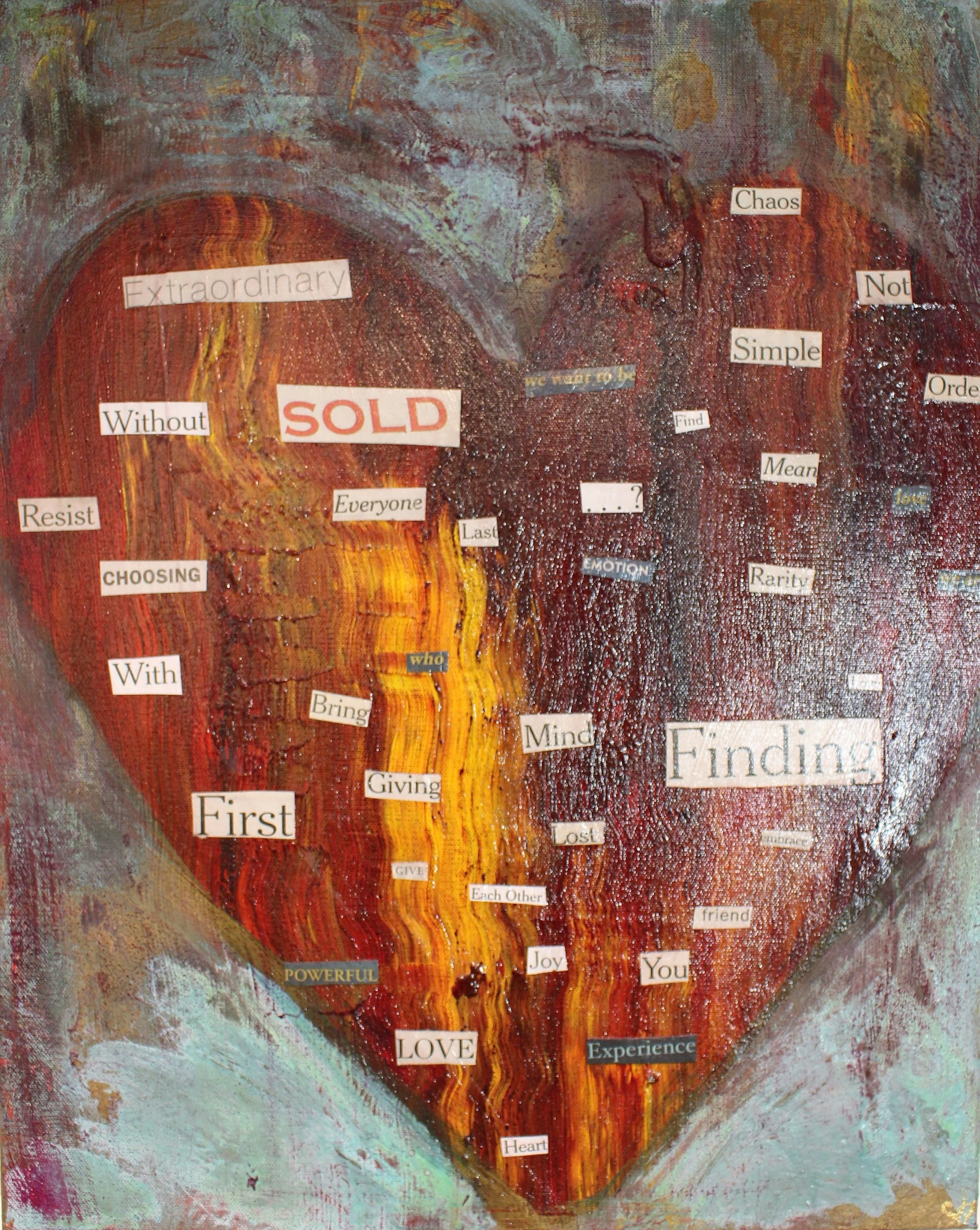 "Rusted Heart #3"