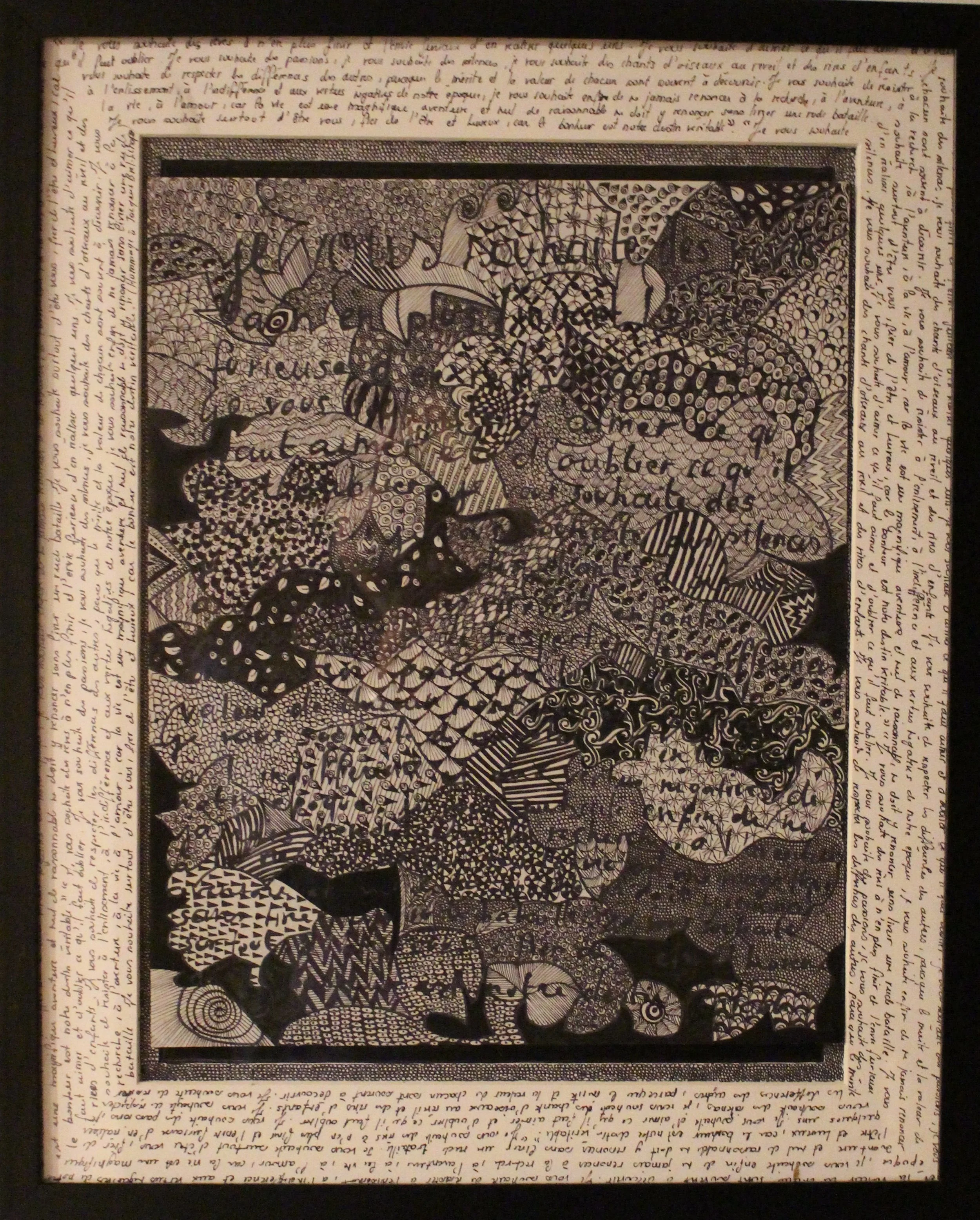 "Meditative Art #5/ Hommage a J. Brel"