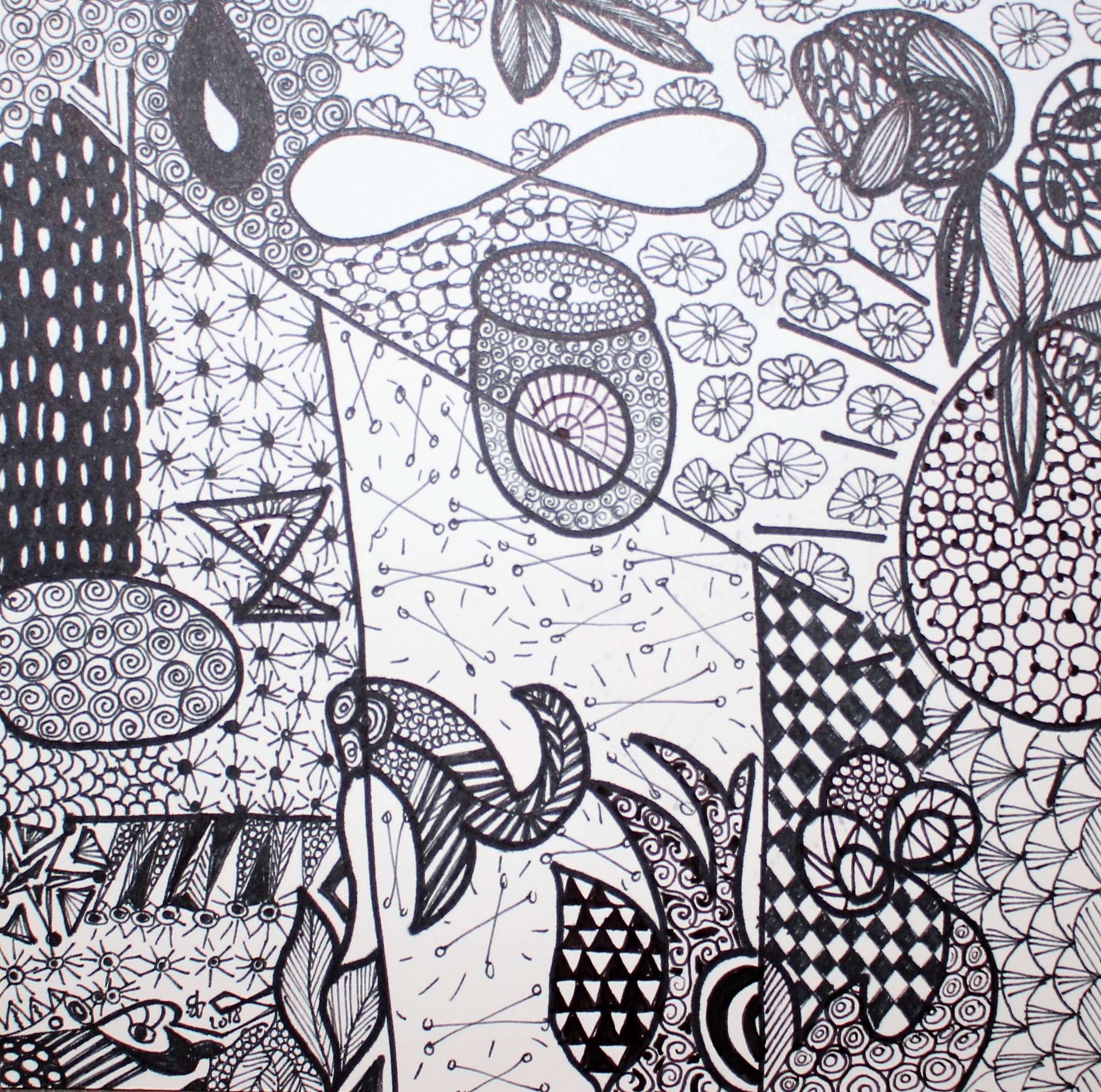 "Meditative Tile #3"