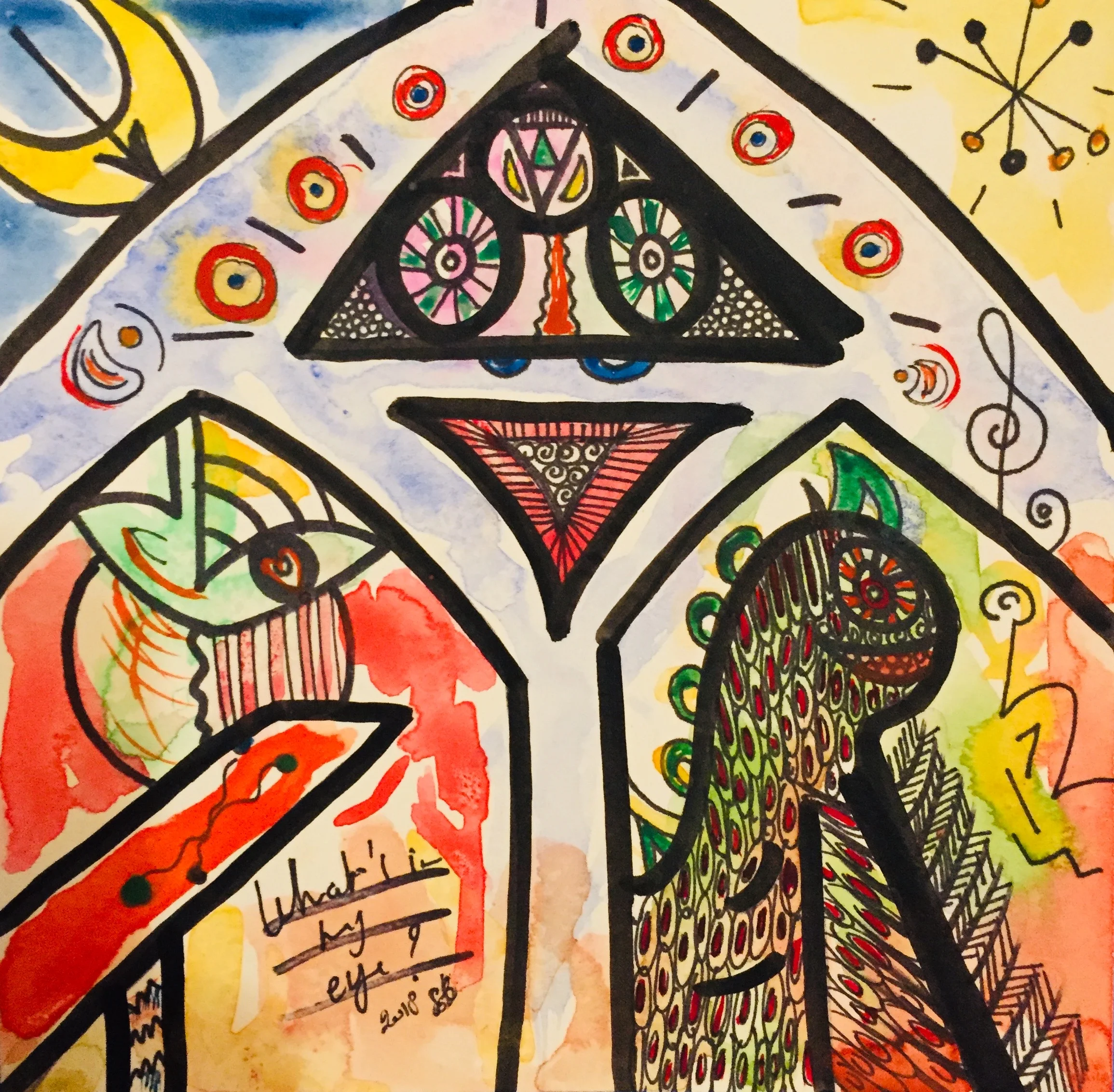 "Meditative Tile #7"