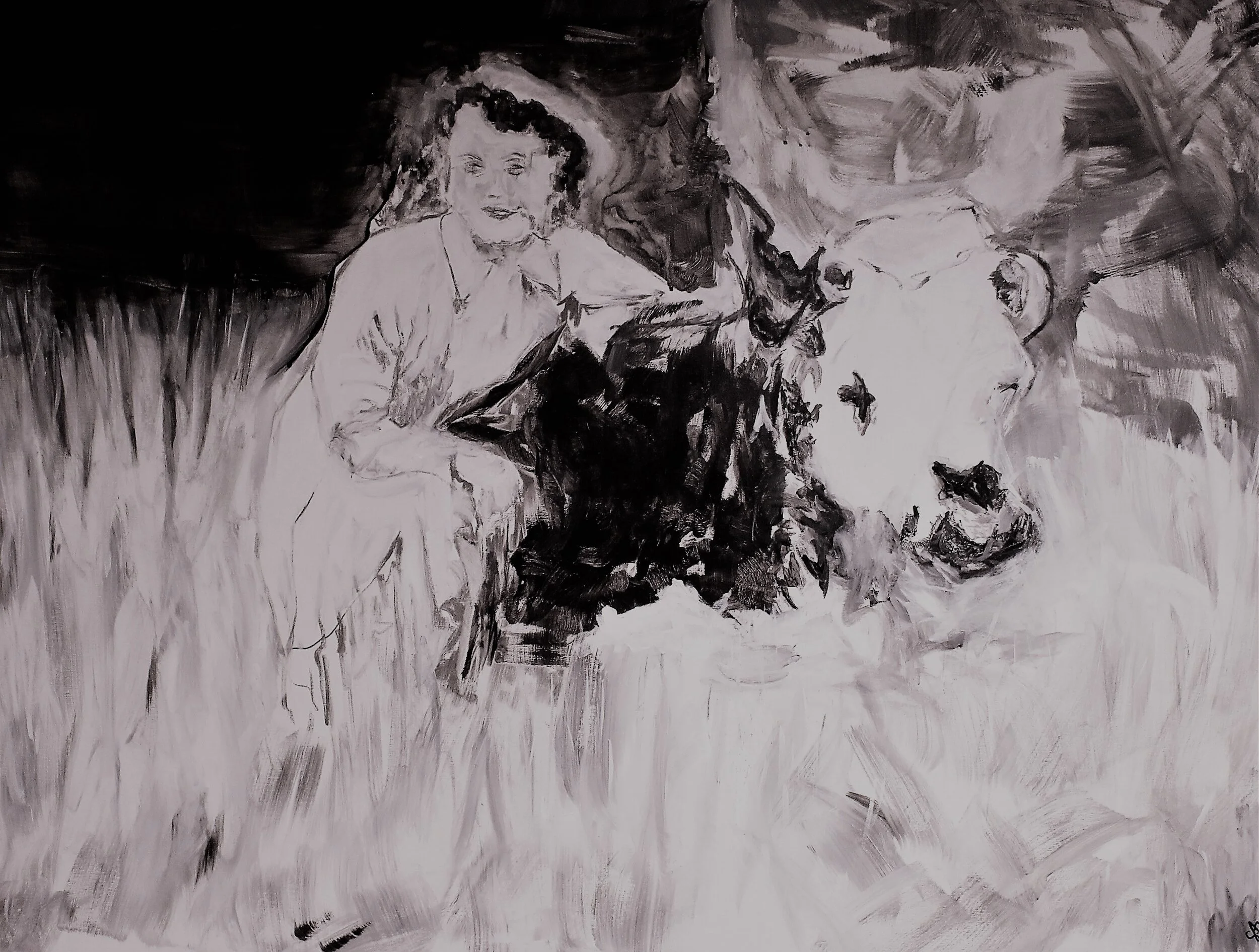 Painting for a Guardian Angel