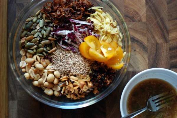 Punchy Crunchy Ginger Salad