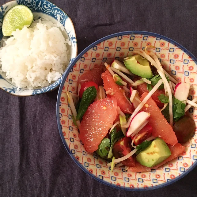 Thai Grapefruit Salad