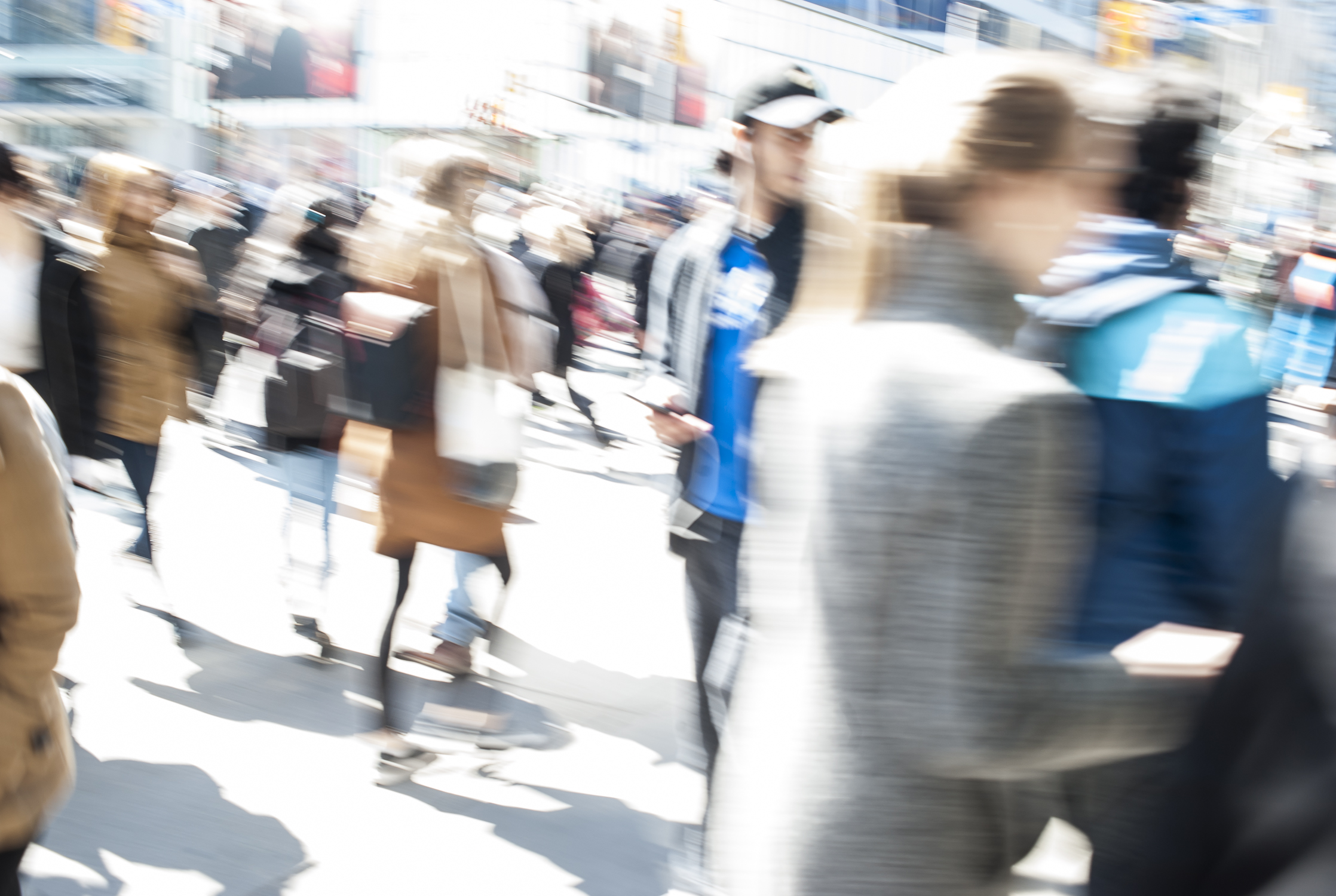 Lunch Crowd - Dundas Square (2018)