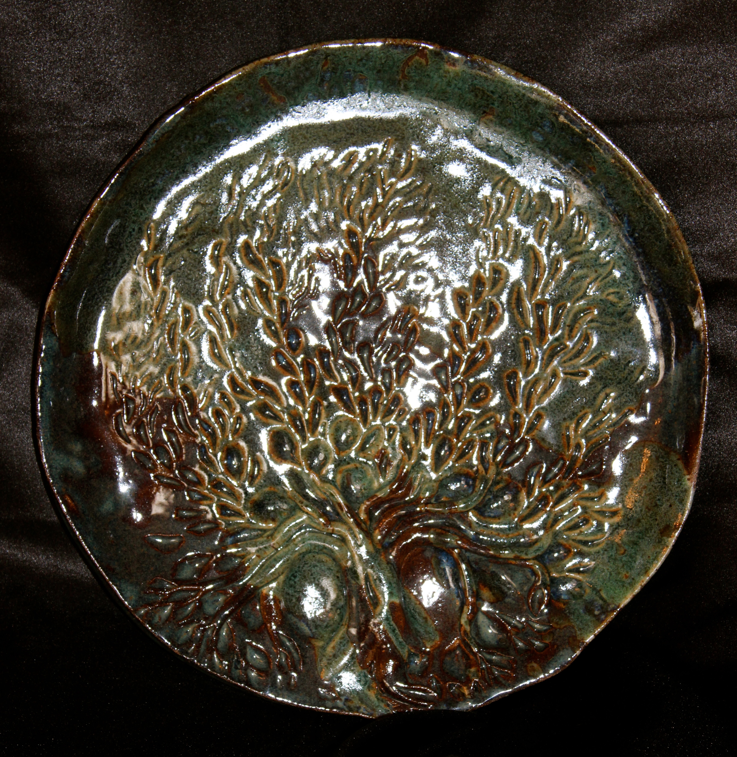 Seeking Sunlight 10" diameter $20.00