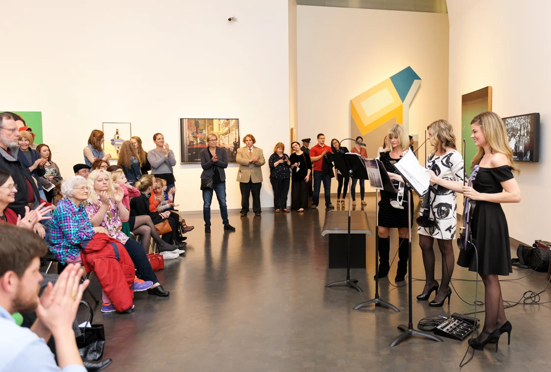Third Thursday: You and the Night and the Music, February 18, 2016 in the Bloch lobby at The Nelson-Atkins Museum of Art in Kansas City, MO. Photographer / Lauren Frisch Pusateri.
