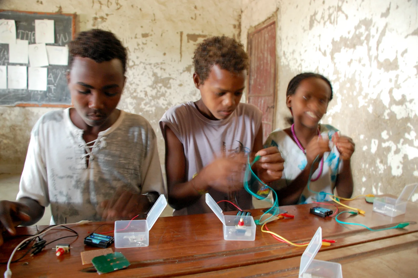 Teaching with the World Family in Gara Dima Ethiopia
