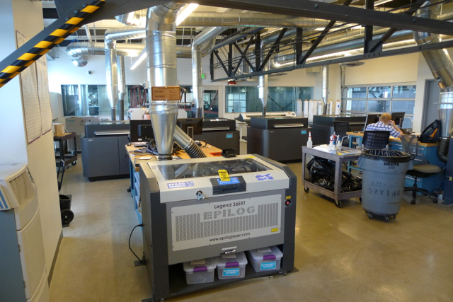 A League of Laser Cutters and 3D printers