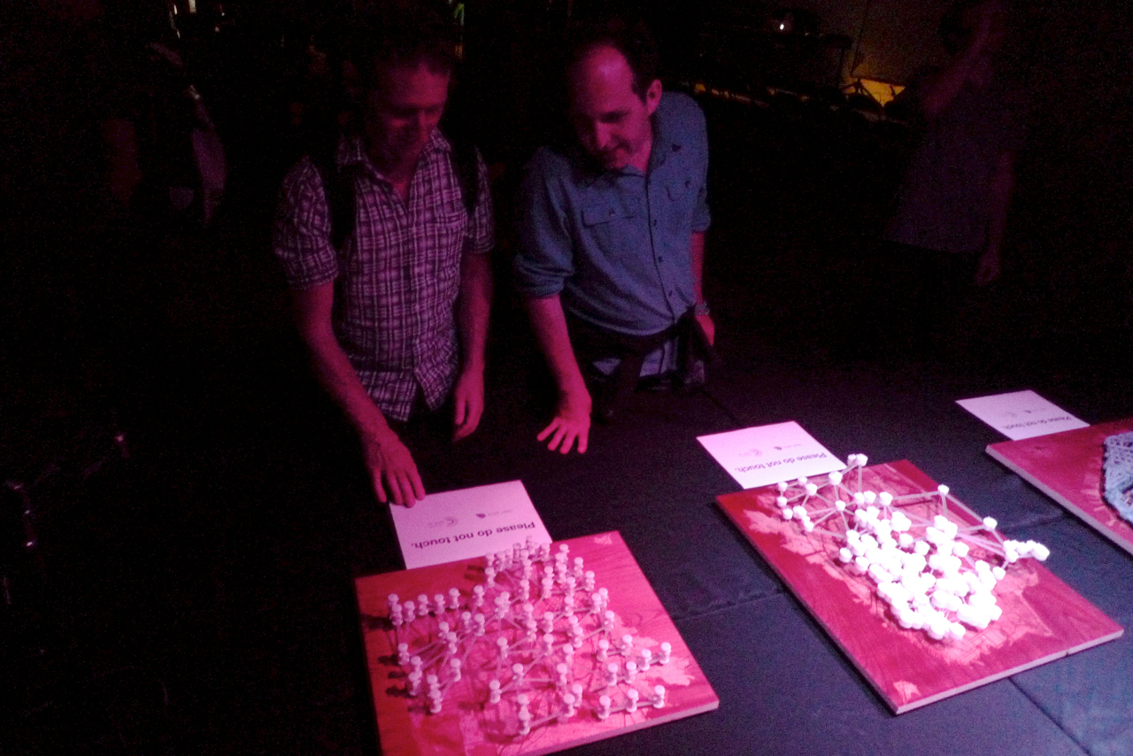 Scott Kildall's 3D printed visualizations of San Francisco's unseen water projects.