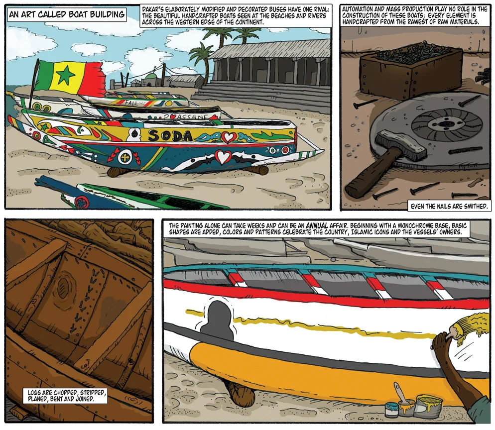 Sit Please: Illustrated Experiences in Senegal, Mali and Ethiopia