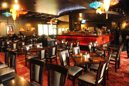 The new dining room interior BY JOHN ANDERSON