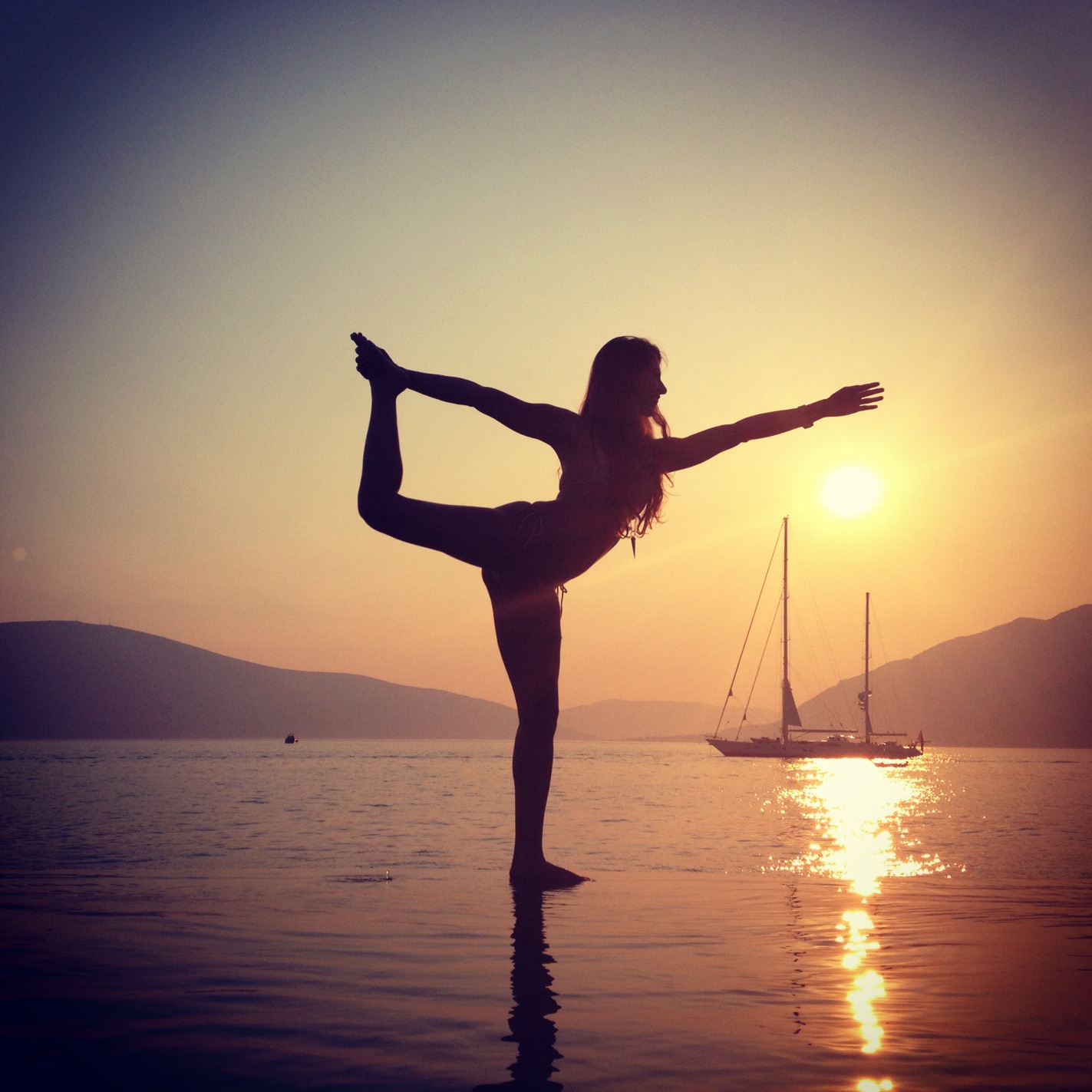 Dr. Nikki at Sunset in Montenegro, 2012