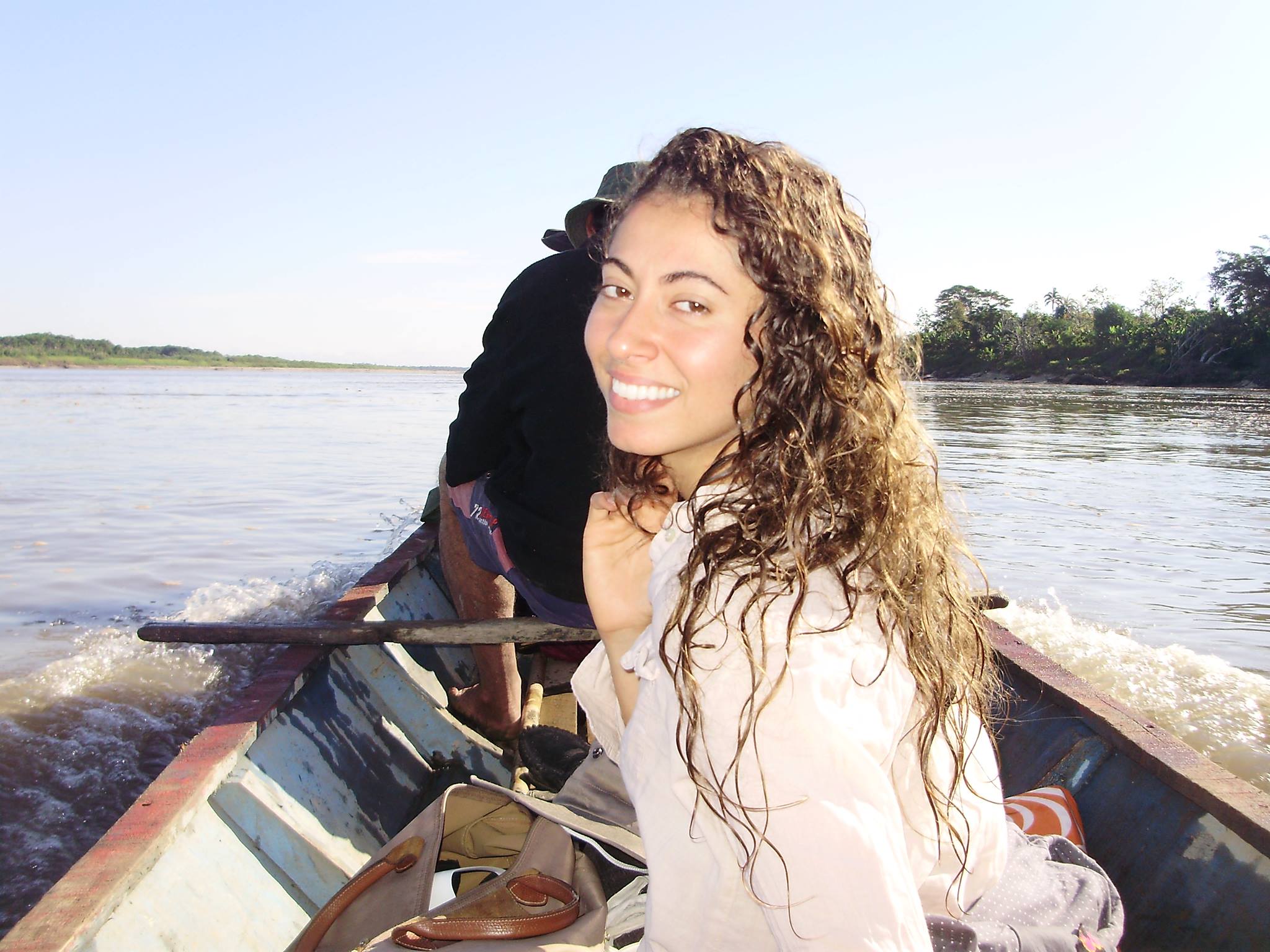 Dr. Nikki in Peru along the Ucayali River, 2014