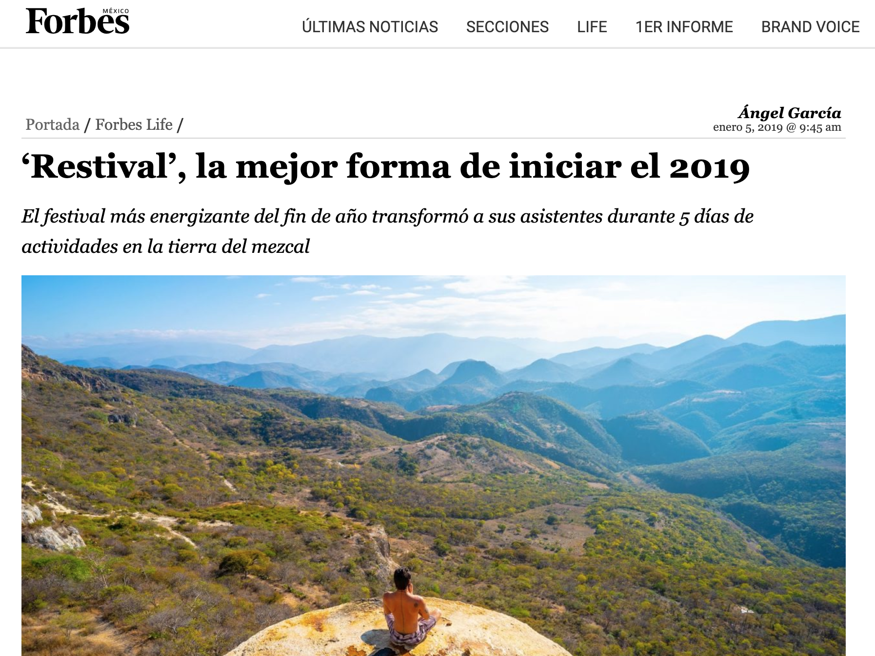 Teniendo como escenario los maravillosos paisajes de Oaxaca, entre los imponentes plantíos de agave del Rancho Los Amantes, 70 personas vivieron una experiencia sin igual mientras se despedían del 2018 para recibir al Año Nuevo