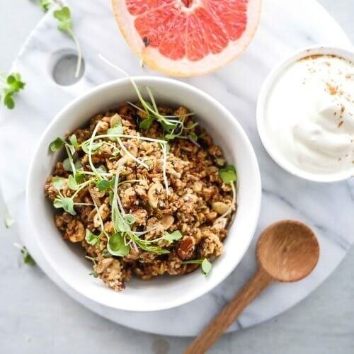 Thermomix Low Carb Granola Recipe alyce alexandra