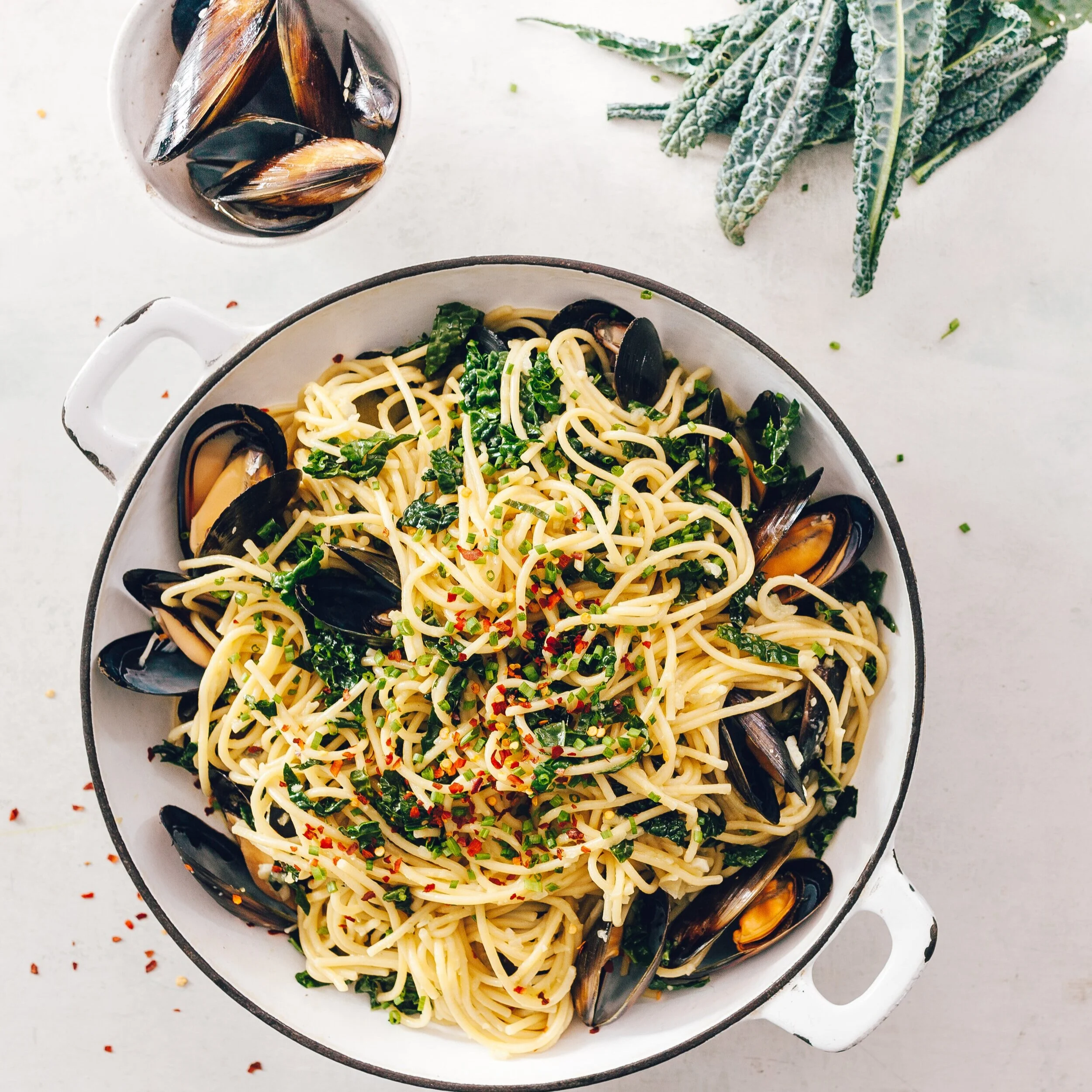 Thermomix OneBowl Mussel Spaghetti Free Recipes by alyce alexandra