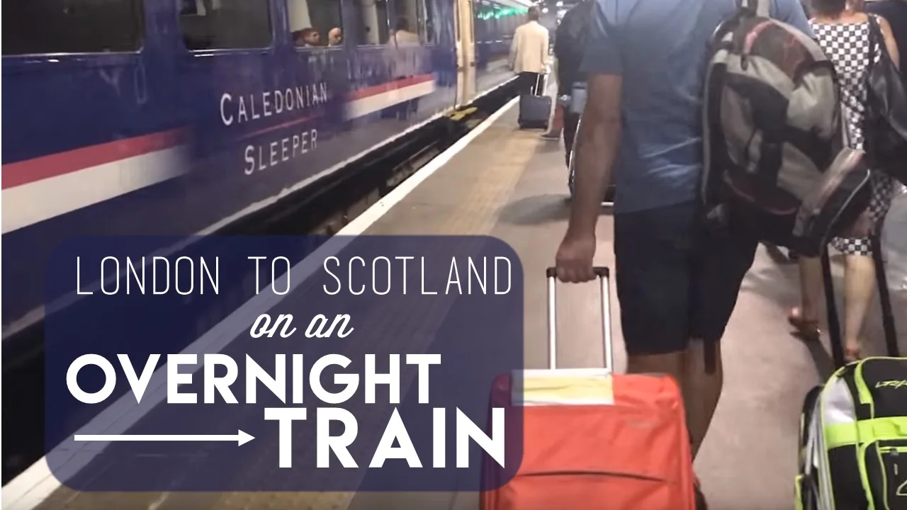 Overnight Train to Scotland (A Vlog!)