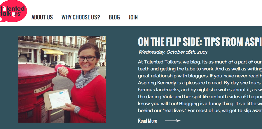 Talented Talkers: Blogging Tips!