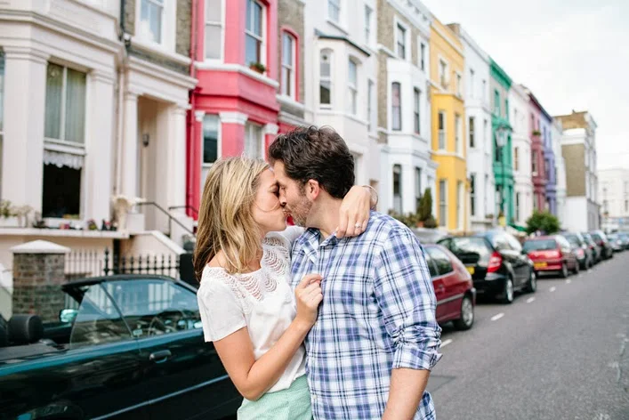 Amber & Tyler: Notting Hill Engagement Shoot