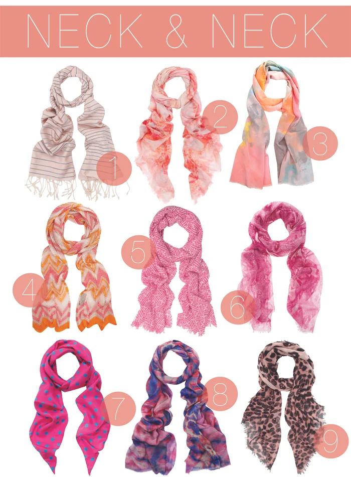 Summer Scarves: Give 'Em The Run Around