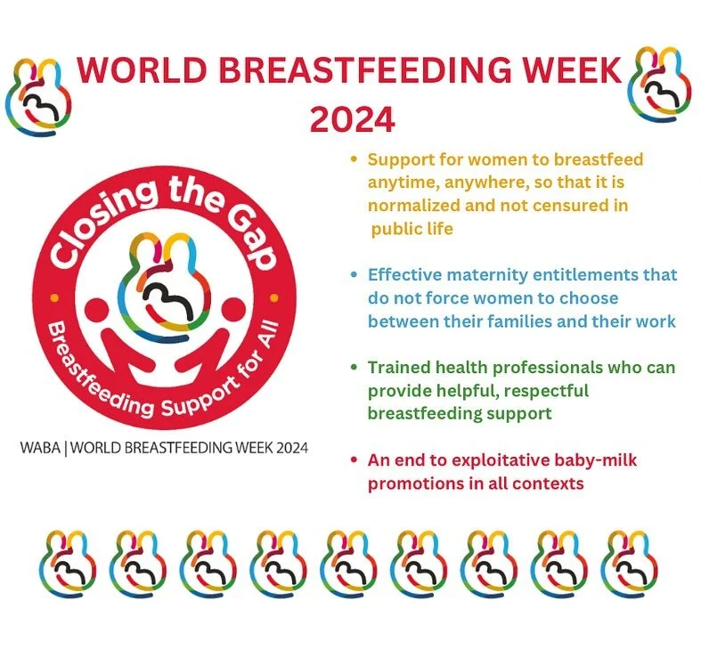 Celebrate World Breastfeeding Week August 1 - 7, 2024
Lakeshore Lactation
 
As we embrace World Breastfeeding Week 2024, I&rsquo;m thrilled to celebrate a special milestone&mdash;20 incredible years as an International Board Certified Lactation Consu