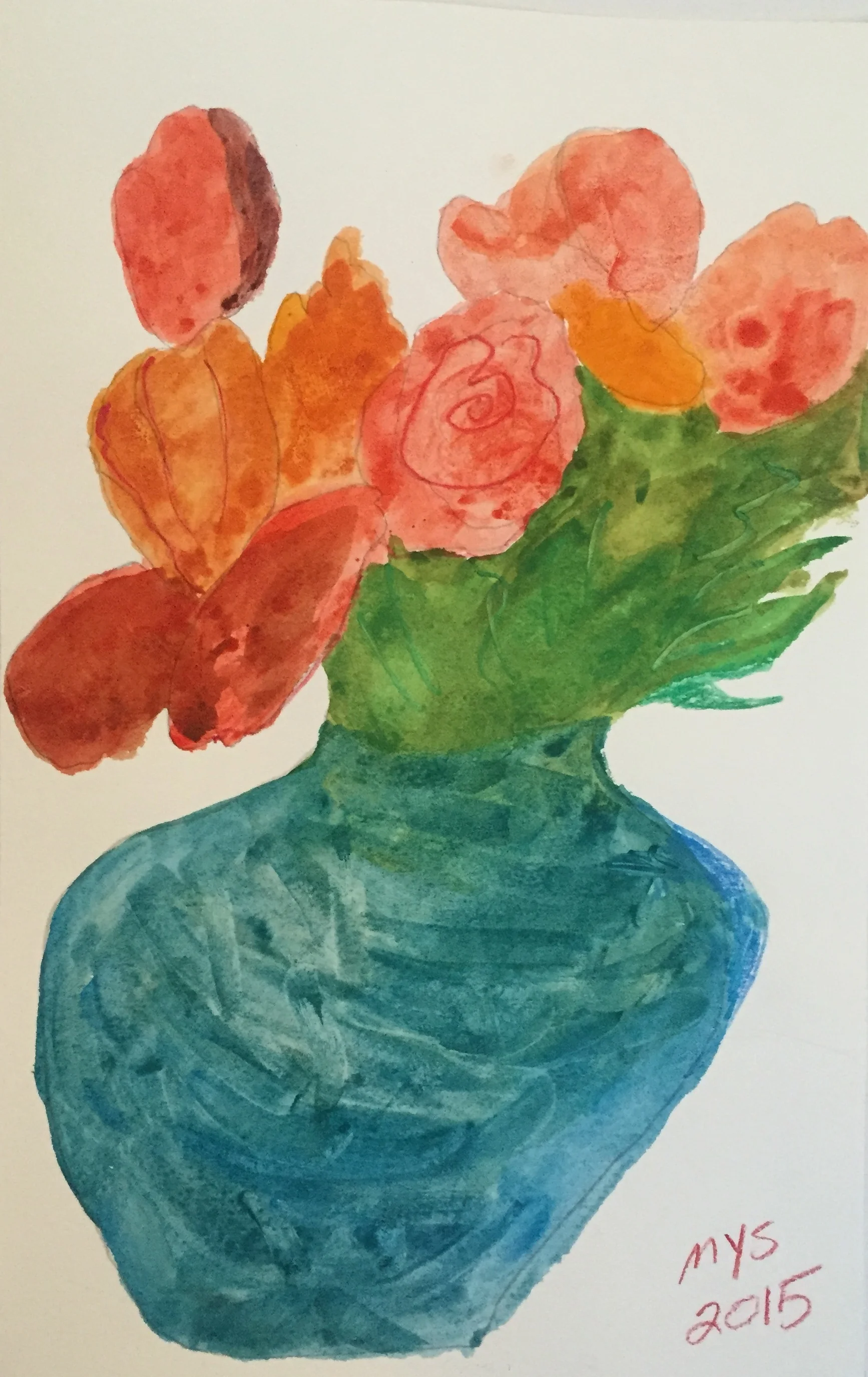 Painting by Marianna Young Sullivan