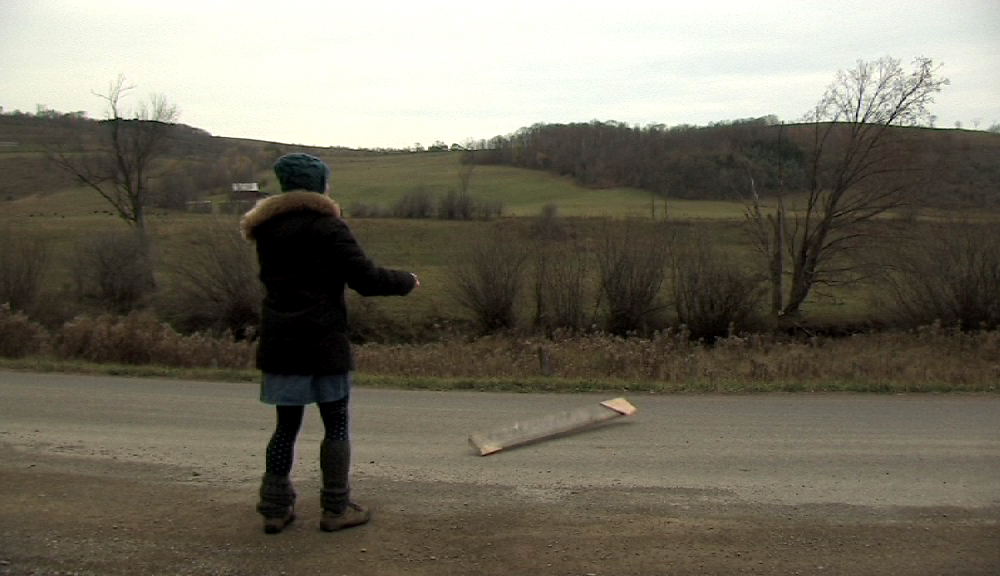  re-enacting man dropping a plank 