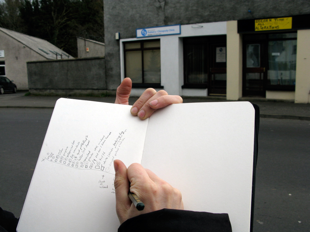  Sometimes it is hard to find names and addresses so we have to count houses and read the names on mailboxes 