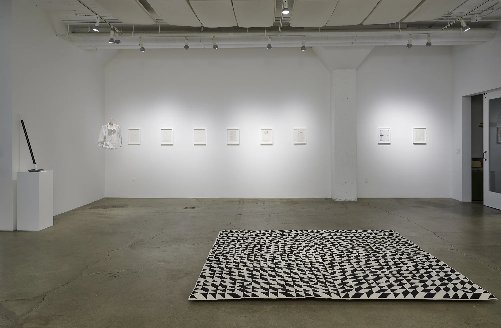 Installation view of solo show “Won, Too, Free, For”, Catharine Clark Gallery, SF, April - May 2019