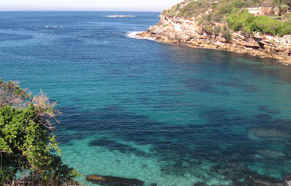 nope, not the Med. Gordon's Bay again, Sydney, May 2013. My own paradise.