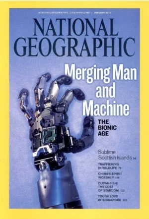2-Motor Finger on National Geographic Magazine