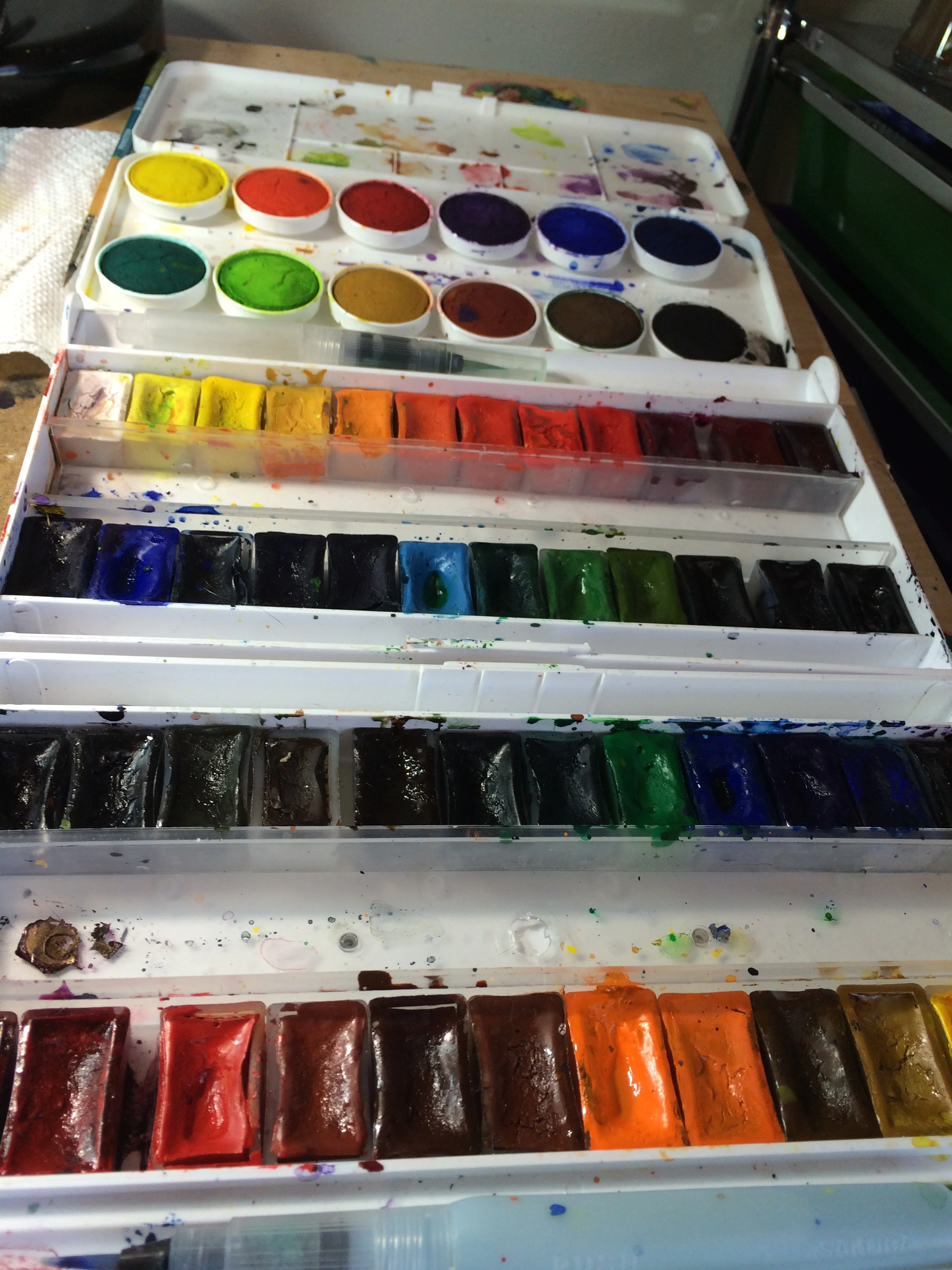 Watercolors!