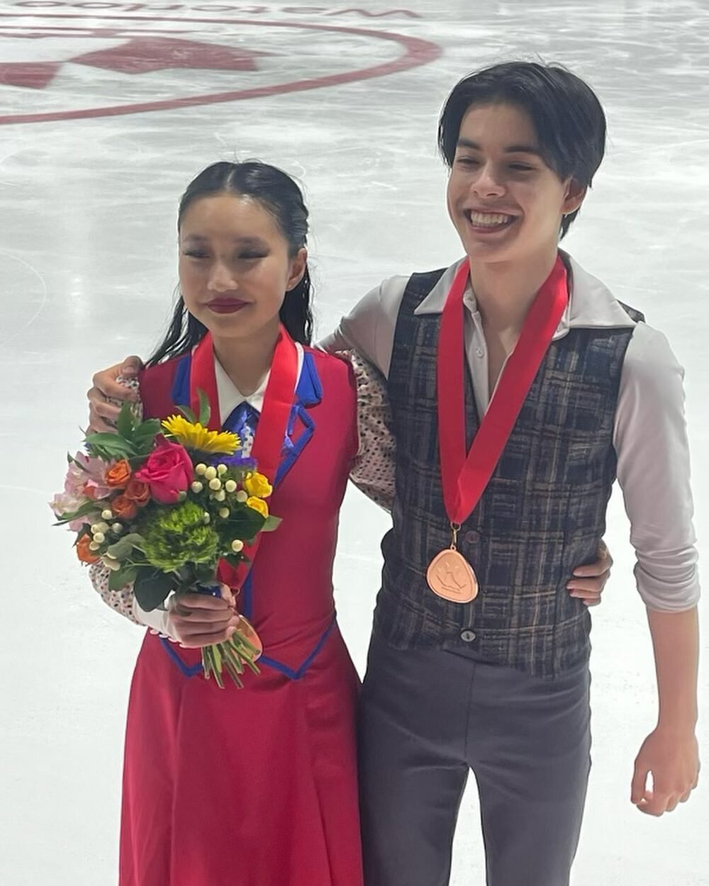 Congrats Tasha and Mickey on your Bronze@medal@at Skate Canada Novice Nationals😃 #skatecanada #vancouvericedance #bcyksection