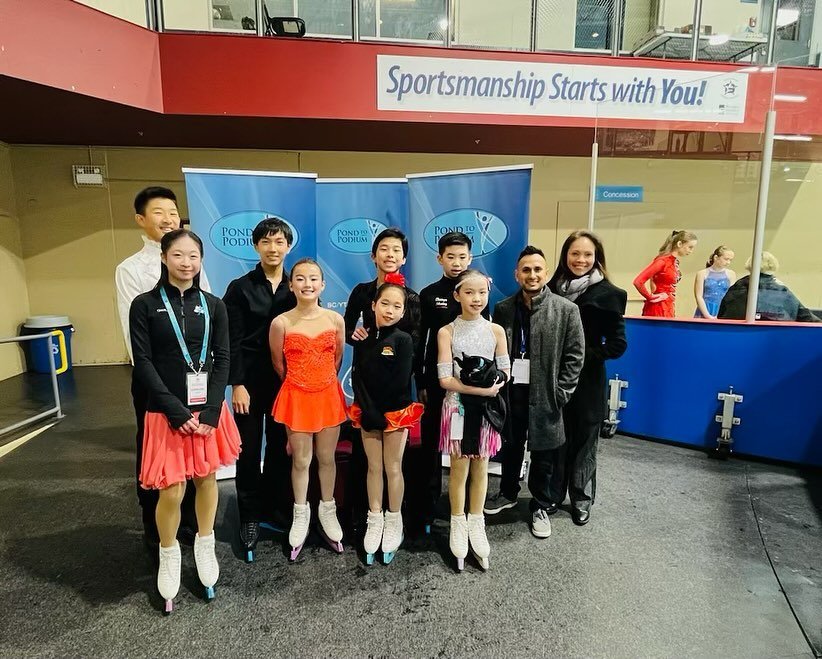 Congrats Juvenile Ice Dancers at BC sectionals top 4 spots😃 #skatecanada #bcyksection #vancouvericedance