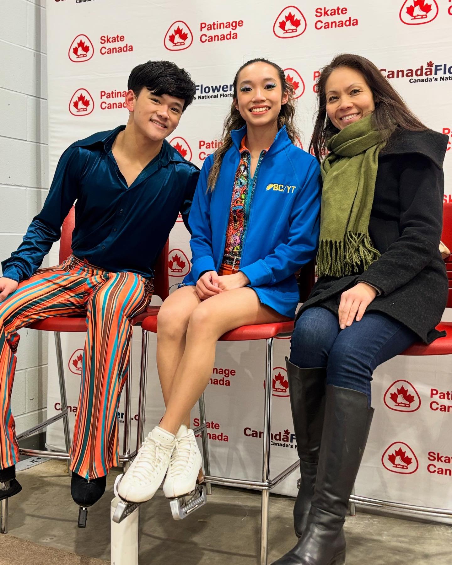 Nice job on day 1 Chloe and Brendan sitting in first after the rhytym dance 67.66 😀 #SCChallenge25 #vancouvericedance #bcyksection #skatecanada