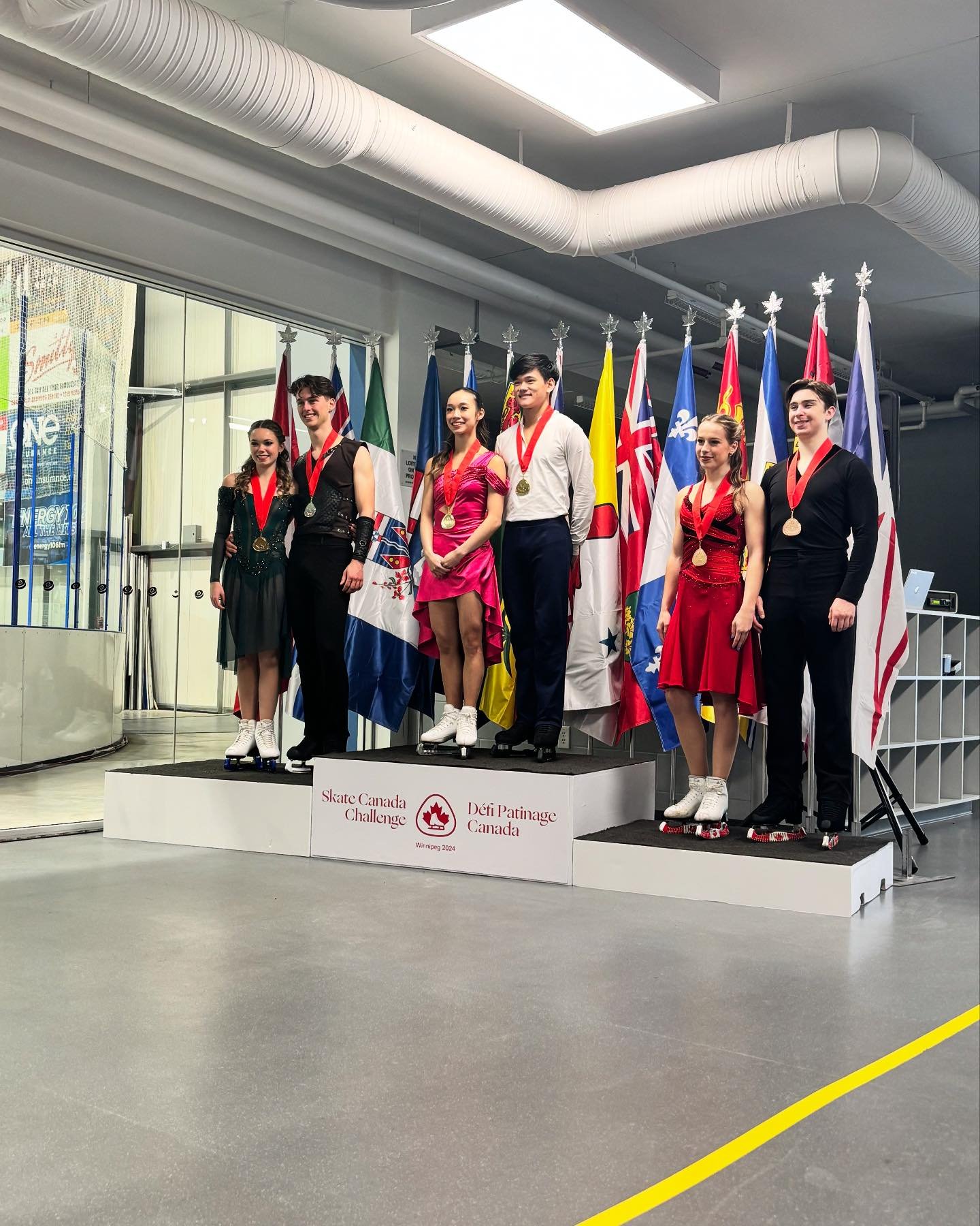 Congrats Chloe and Brendan winning the Junior Dance event at Skate Canada Challenge 2025😀 #scchallenge25 #skatecanada #bcyksection #vancouvericedance